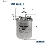 FILTRON PP 841/1 Fuel filter for MERCEDES-BENZ