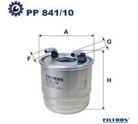 FILTRON PP 841/10 Fuel filter for MERCEDES-BENZ
