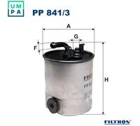 FUEL FILTER FOR MERCEDES-BENZ W168 B901 B903 B904 FILTRON PP 841/3