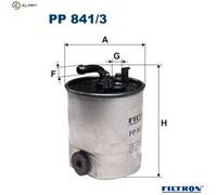 FUEL FILTER FOR MERCEDES-BENZ W168 B901 B903 B904 FILTRON PP 841/3