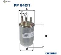 FILTRON PP 842/1 Fuel filter