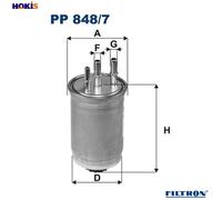 FILTRON PP 848/7 Fuel filter