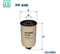 FILTRON PP 848 Fuel filter