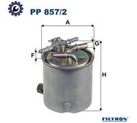FUEL FILTER PP 857/2 FOR RENAULT KOLEOS/SUV NISSAN M9R830/850/862/832/838 2.0L