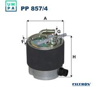 FILTRON PP 857/4 Fuel filter