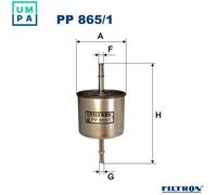 FILTRON PP 865/1 Fuel filter