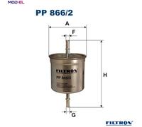 FILTRON PP 866/2 Fuel filter