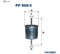 FILTRON PP 866/3 Fuel filter