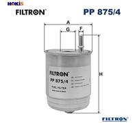 FUEL FILTER PP 875/4 FOR HYUNDAI KIA PROCEED/Combi/Van XCEED D4FB 1.6L 4cyl i30