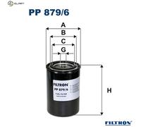 FUEL FILTER PP 879/6 FOR IRISBUS IVECO ASTRA F2BE3681B/F2BE3682D 7.8L 6cyl AXER