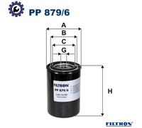 FUEL FILTER PP 879/6 FOR IRISBUS IVECO ASTRA F2BE3681B/F2BE3682D 7.8L 6cyl AXER