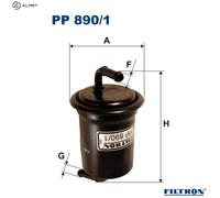 FUEL FILTER PP 890/1 FOR MAZDA CAPELLA/V/Rural/Station/Wagon/Hatchback 626/Mk
