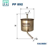 Fits FILTRON PP 892 Fuel Filter PP 892 Fuel filter fits: FORD USA PRO ⭐UK Stock⭐