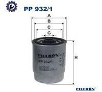 FUEL FILTER PP 932/1 FOR VOLVO S80 XC90/SUV S60 XC70/CROSS/COUNTRY V70/Mk/II