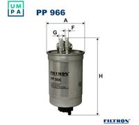 FILTRON PP 966 Fuel filter