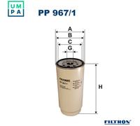 FILTRON PP 967/1 Fuel filter