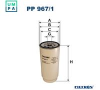FILTRON PP 967/1 Fuel filter