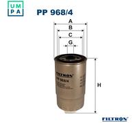 FILTRON PP 968/4 Fuel filter