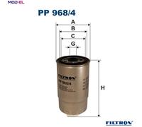 FILTRON PP 968/4 Fuel filter