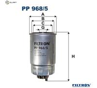 FILTRON PP 968/5 Fuel filter for CHRYSLER,DODGE,FIAT,JEEP,LANCIA