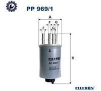 FUEL FILTER PP 969/1 FOR LAND ROVER LR3/III/SUV DISCOVERY/VAN RANGE/SPORT 2.7L