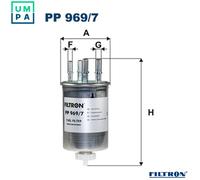 Fuel Filter FILTRON PP 969/7 For LAND ROVER