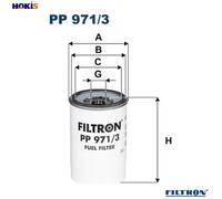 Filtron Fuel Filter PP9713 - Fits Volvo FH12/D12 12.1L - New (20386080,20998346)