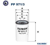 Filtron Fuel Filter PP9713 - Fits Volvo FH12/D12 12.1L - New (20386080,20998346)