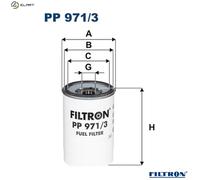 Filtron Fuel Filter PP9713 - Fits Volvo FH12/D12 12.1L - New (20386080,20998346)