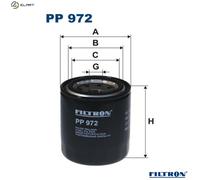 FUEL FILTER PP 972 FOR VAUXHALL MONTEREY/Mk/II OPEL ISUZU BIGHORN/III/Open 3.0L