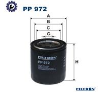 FUEL FILTER PP 972 FOR VAUXHALL MONTEREY/Mk/II OPEL ISUZU BIGHORN/III/Open 3.0L