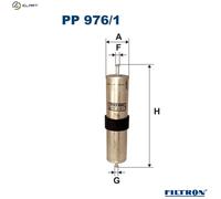FUEL FILTER PP 976/1 FOR MINI BMW X5/SAV/E53 W17 D14 /1ND 1.4L 4cyl M57D30 3.0L