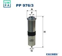 Fits FILTRON PP 976/3 FUEL FILTER BMW 316D, 318D, 320D, 325D, 330D, 3 ⭐UK Stock⭐