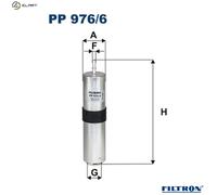 FILTRON PP 976/6 Fuel filter