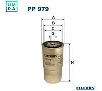 FUEL FILTER PP 979 FOR HYUNDAI HIGHWAY/VAN LANTRA AVANTE/III ELANTRA SANTA/FE