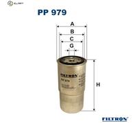 FUEL FILTER PP 979 FOR HYUNDAI HIGHWAY/VAN LANTRA AVANTE/III ELANTRA SANTA/FE