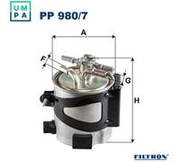 FILTRON PP 980/7 Fuel filter