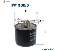 2x ✅Fits FILTRON PP 986/3 Fuel Filter PP 986/3 Fuel filter fits: AUD ⭐UK Seller⭐
