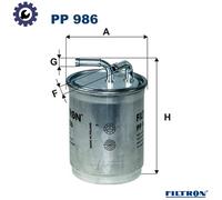FUEL FILTER PP 986 FOR SKODA ROOMSTER/Praktik FABIA/II/Combi PRAKTIK RAPID VW