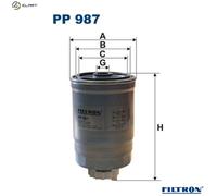 FUEL FILTER PP 987 FOR CADILLAC SAAB 9-5 9-3X Z 19 DTR/Z19DTH 1.9L 4cyl 1.9L