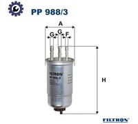 FUEL FILTER PP 988/3 FOR RENAULT DUSTER/SUV LOGAN/EXPRESS TONDAR/90 DACIA