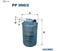 Filtron Fuel Filter PP 990/2 – for Opel/Vauxhall Corsa D 1.3 CDTI Diesel