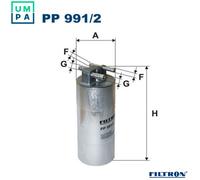 2x ✅Fits FILTRON PP 991/2 FUEL FILTER - DIESEL AUDI A6 II (4F/C6) ⭐UK Seller⭐