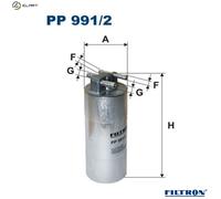 2x ✅Fits FILTRON PP 991/2 FUEL FILTER - DIESEL AUDI A6 II (4F/C6) ⭐UK Seller⭐
