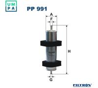 FILTRON PP 991 Fuel filter