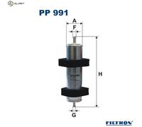 FUEL FILTER PP 991 FOR AUDI CMGB/CGLC 2.0L 4cyl A6