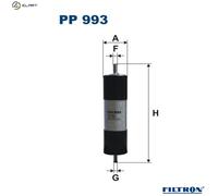 FUEL FILTER PP 993 FOR SEAT AUDI A6/S6 CAGC/CJCC/CAHA/CGLB/CAGA/CJCA 2.0L 4cyl