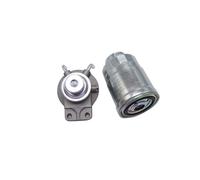 Fuel Filter Primer Head and Filter, Diesel Lift Primer Pump Fuel Filter Housing with Filter Compatible with Mitsubishi L200 K74 1996-2007