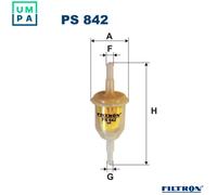 Filtron Crankcase Breather Filter PS 842 for Alfa Romeo, BMW, Citroën, Dacia, Fiat, Ford, FSO, GAZ