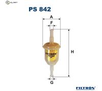 Filtron Crankcase Breather Filter PS 842 for Alfa Romeo, BMW, Citroën, Dacia, Fiat, Ford, FSO, GAZ